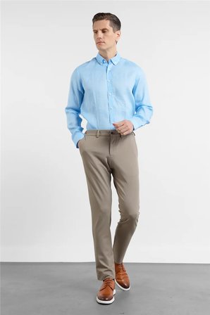Vizon Yan Cep Örme Slim Fit Esnek Jogger Pantolon 1003260173