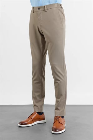 Vizon Yan Cep Örme Slim Fit Esnek Jogger Pantolon 1003260173