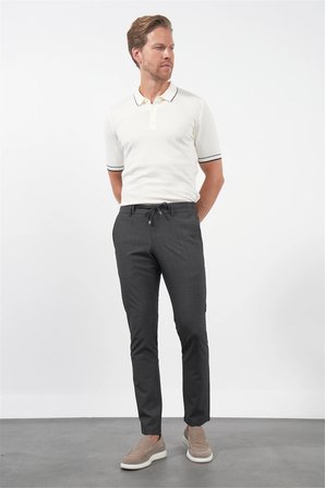 Füme Yan Cep Slim Fit Esnek Jogger Pantolon 1003260179
