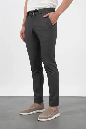 Füme Yan Cep Slim Fit Esnek Jogger Pantolon 1003260179