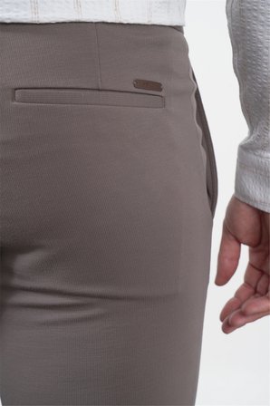 Kahverengi Yan Cep Slim Fit Esnek Jogger Pantolon 1003260274