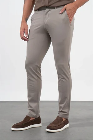 Vizon Yan Cep Slim Fit Esnek Jogger Pantolon 1003260373