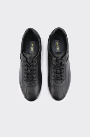 Hakiki Deri Bağcıklı Erkek Sneaker