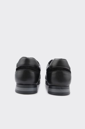 Hakiki Deri Bağcıklı Erkek Sneaker
