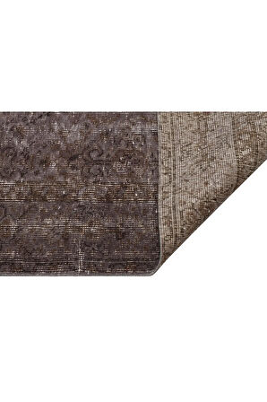 El Dokuma Sanatının Eskitme İzleriyle Nakışlanmış Halı 157 x 264 cm 10041