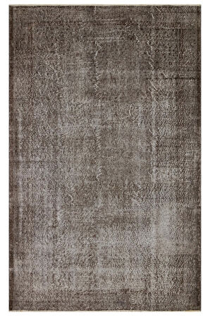 Geleneksel Çizgilerle Modern Dokunuşlu Eskitme Zemin Halı 167 x 267 cm 10042