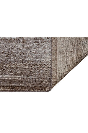 Geleneksel Çizgilerle Modern Dokunuşlu Eskitme Zemin Halı 167 x 267 cm 10042