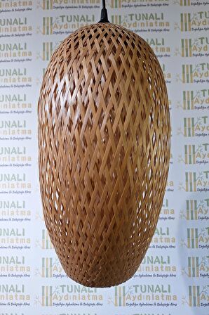 CEVİZ BAMBU AVİZE-22X36CM