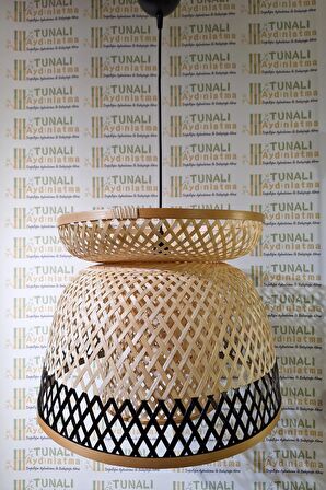 KATMER BAMBU AVİZE-44X30CM