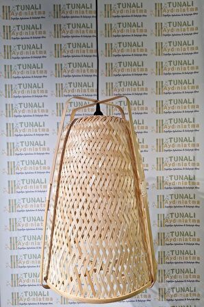 PERVANE BAMBU AVİZE-36X50CM