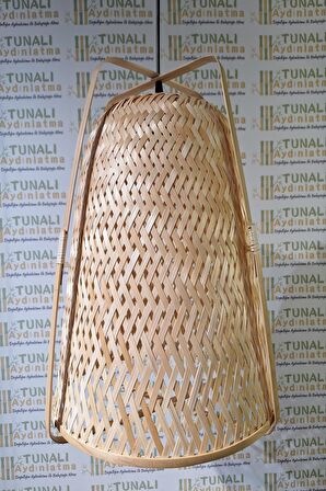 PERVANE BAMBU AVİZE-36X50CM