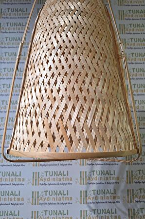 PERVANE BAMBU AVİZE-36X50CM