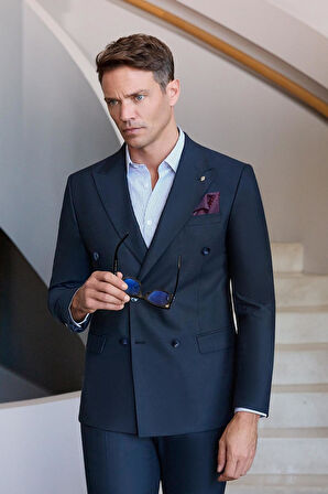 Beyaz Uzun Kol Çizgili Desen Gabardin Sert Yaka Cepsiz Pamuklu Classic Slim Fit Gömlek 1004245207