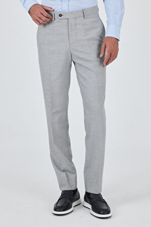 Uzun Kol Kareli Desen Bez Ayağı Sert Yaka cepli Pamuklu Classic Comfort Fit Gömlek 1004250177