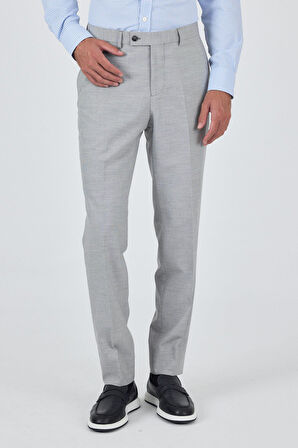 Uzun Kol Kareli Desen Bez Ayağı Sert Yaka cepli Pamuklu Classic Comfort Fit Gömlek 1004250177