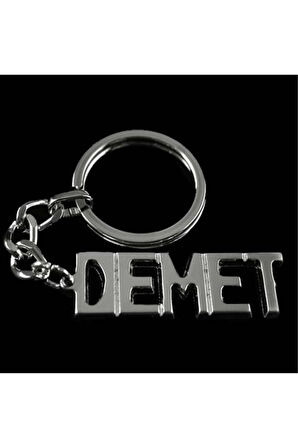 Demet İsimli Anahtarlık