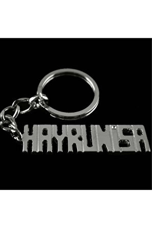 Hayrunisa İsimli Anahtarlık