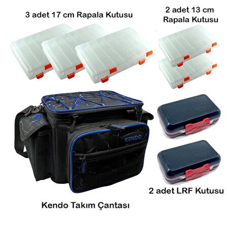 Kendo Sahte Balık Çantası + Sahte Kutuları + LRF KUTULARI