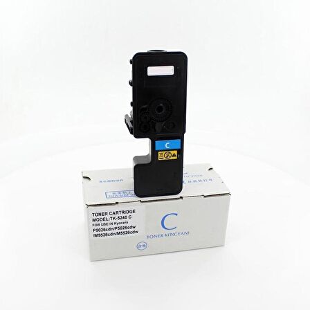 Kyocera TK-5240 3.000 Sayfa Mavi Muadil Toner- M5526cdn-P5026cdn