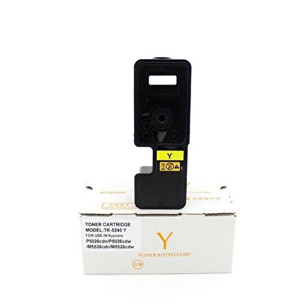 Kyocera TK-5240 3.000 Sayfa Sarı Muadil Toner- M5526cdn-P5026cdn