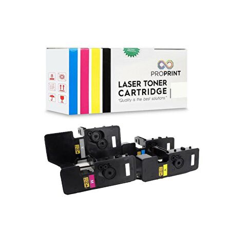 Kyocera TK-5220 Muadil Toner Seti CMYK - P5021cdn-P5021cdw