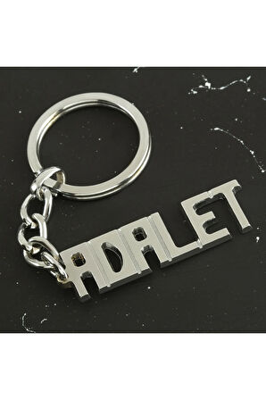 Adalet İsimli Anahtarlık