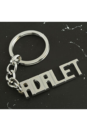 Adalet İsimli Anahtarlık