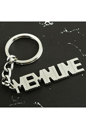 Memnune İsimli Anahtarlık