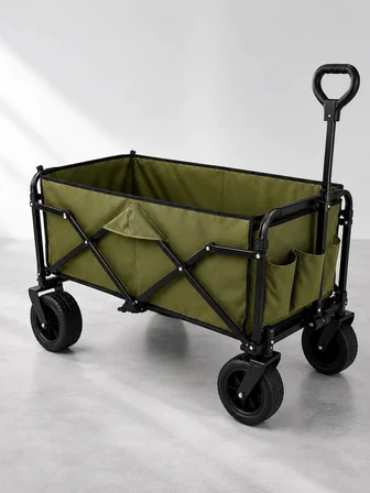 130 Kg Taşıma Kapasiteli Katlanabilir Wagon Taşıma Arabası