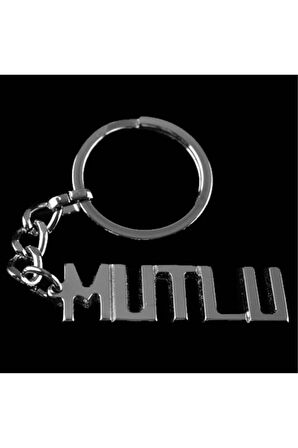 Mutlu İsimli Anahtarlık