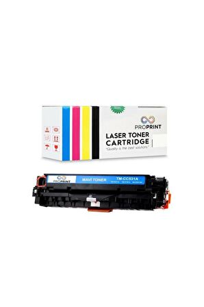 HP 304A-CC531A 2.800 Sayfa Mavi Muadil Toner- CM2320-CM2320fxi