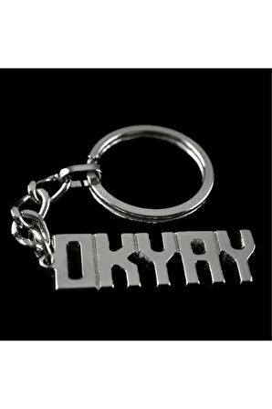 Okyay İsimli Anahtarlık
