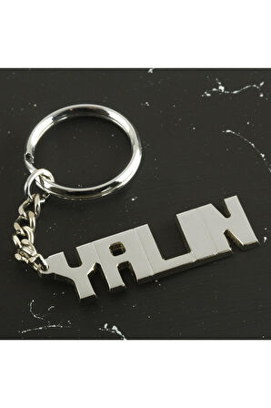 Yalın İsimli Anahtarlık