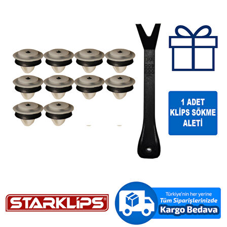 Klips Kapı Audi Seat Skoda VW 7H0843514-7E0843514 10 Adet