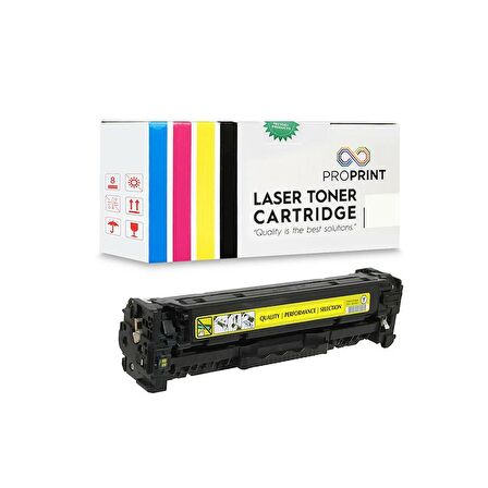HP 312A-CF382A 2.700 Sayfa Sarı Muadil Toner- MFP M476nw