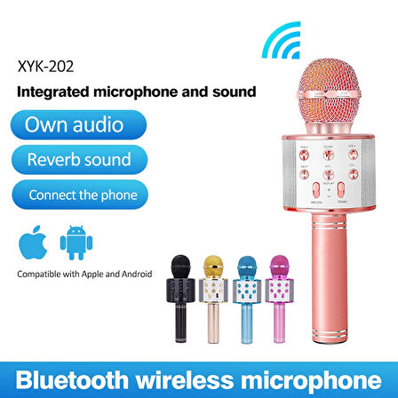 Bluetooth Karaoke Mikrofon 