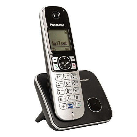 PANASONIC KX-TG6811 DECT SİYAH TELSİZ TELEFON 