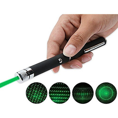 Yeşil Lazer Pointer  5 Km 