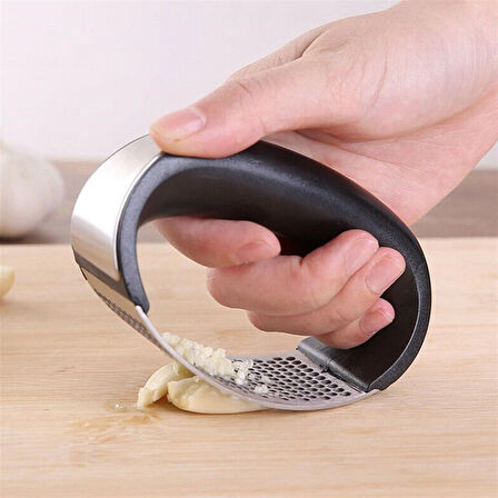 Yeni Sarımsak Ezici Paslanmaz Çelik Garlic Press 