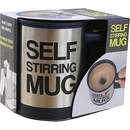 Karıştırıcı Özellikli Mikser Kupa Bardak Self Stirring Mug 