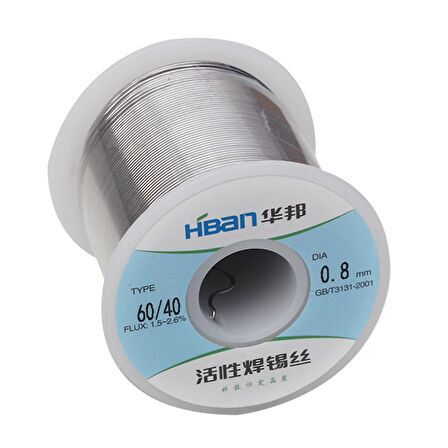 500GR 0.8MM LEHİM TELİ 60/40 