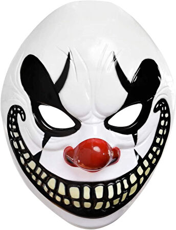 Freak Show Joker Maske 26x16 cm 