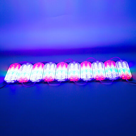 MODÜL LED 12V 3.6W RGB FLAŞLI YANIP SÖNEN 2835 