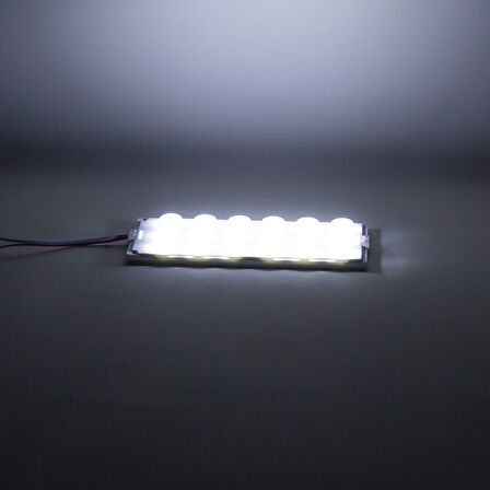 MODÜL LED 12V 6W SOĞUK BEYAZ 18 LEDLİ YANIP SÖNEN 2Lİ PAKET 13960-2835 (FLAŞÖR) 