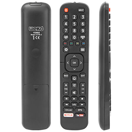 HISENSE RM-L1335 PLUS NETFLIX-YOUTUBE TUŞLU LCD-LED TV KUMANDA 