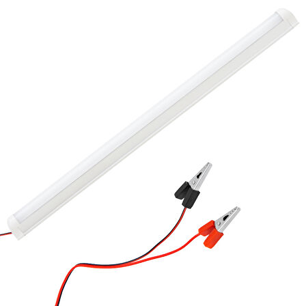 60 CM AKÜ MAŞALI 12 VOLT - 10 WATT T8 İNCE LED LAMBA 