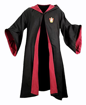 Harry Potter Gryffindor Cübbe Çocuk Boy - Harry Potter Kostümü 11-12 Yaş (4694)