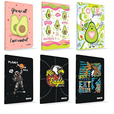 Çınar Uninote A4 100 Yaprak Karton Kapak Dikişli Defter Çizgili 4 Adet