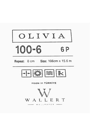 balıksırtı desenli duvar kağıdı 100-6 | wallert olivia, gri, kağıt taban taban + vinil kaplama - 16.5 m²