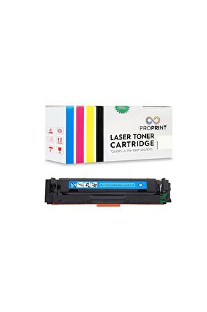 Proprint HP 415A W2031A Mavi Muadil Toner Çipsiz 2100 Syf M454nw